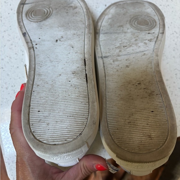 P448 Womens B Star Whiter Sneaker High Top Zipper Gray Laces Size 40 - Picture 10 of 10